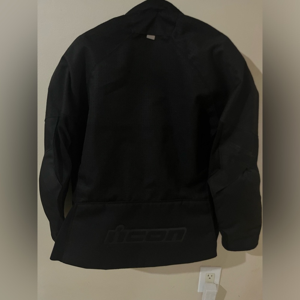 Icon Womens Hooligan Perforated Riding Jacket 2XL - Picture 2 of 5